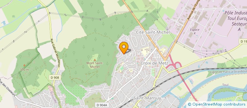 localisation de l'entreprise MONSIEUR MOHAMED TAIF à TOUL