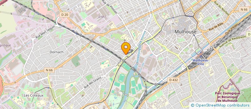 localisation de l'entreprise MONSIEUR MOHAMED TAII  MULHOUSE