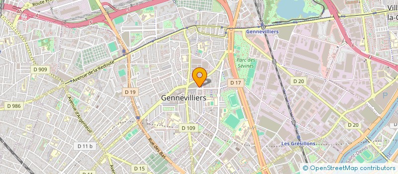 localisation de l'entreprise MONSIEUR MOHAMED TAITAI à GENNEVILLIERS