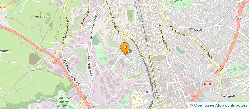 localisation de l'entreprise MONSIEUR MOHAMED TAKHAMT  SAINT-ETIENNE