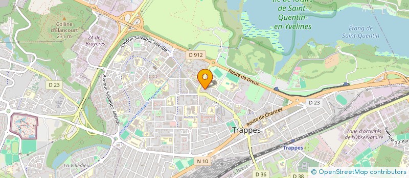 localisation de l'entreprise MONSIEUR MOHAMED TALBI à TRAPPES