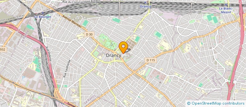 localisation de l'entreprise MONSIEUR MOHAMED TALBI  DRANCY