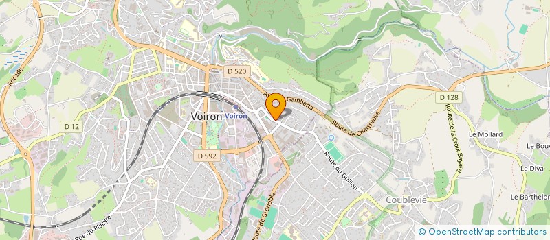 localisation de l'entreprise MONSIEUR MOHAMED TALIB à VOIRON