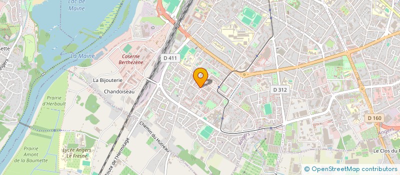 localisation de l'entreprise MONSIEUR MOHAMED TAMANATE à ANGERS