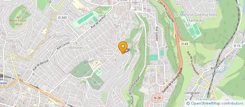 localisation de l'entreprise MONSIEUR MOHAMED TAMENE à ROUEN