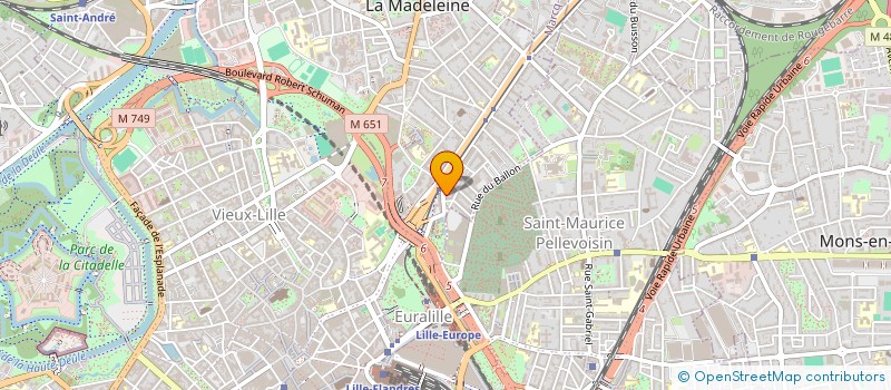 localisation de l'entreprise MONSIEUR MOHAMED TANOUTI à LA MADELEINE