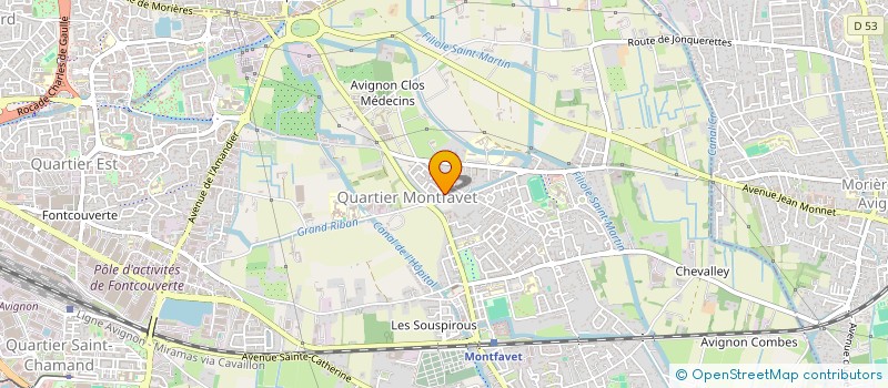 localisation de l'entreprise MONSIEUR MOHAMED TANOUTI  AVIGNON