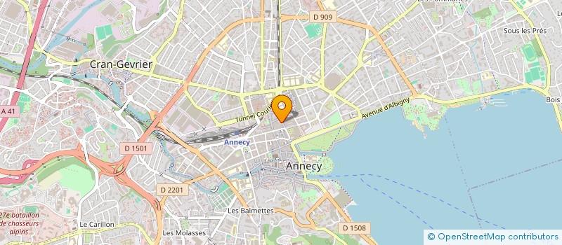 localisation de l'entreprise MONSIEUR MOHAMED TAOUATI YAKHLEF  ANNECY