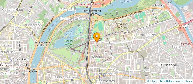 localisation de l'entreprise MONSIEUR MOHAMED TARCHOUNI  VILLEURBANNE