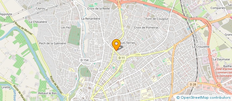 localisation de l'entreprise MONSIEUR MOHAMED TARHOUNI à BEZIERS