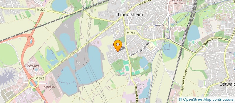 localisation de l'entreprise MONSIEUR MOHAMED TASSA  LINGOLSHEIM