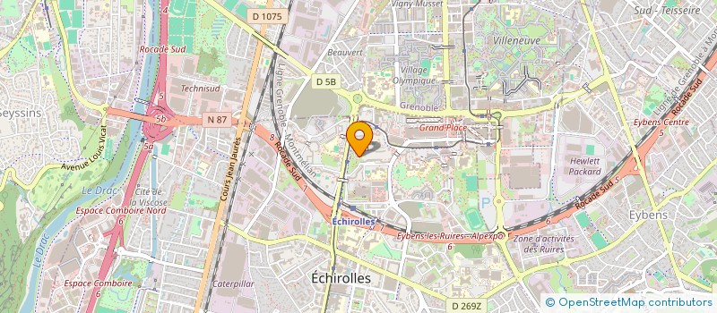 localisation de l'entreprise MONSIEUR MOHAMED TAYEB HAMMAMI à ECHIROLLES