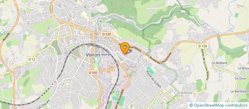 localisation de l'entreprise MONSIEUR MOHAMED TEBAI à VOIRON