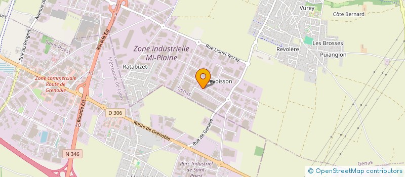 localisation de l'entreprise MONSIEUR MOHAMED TEIMZIT  GENAS