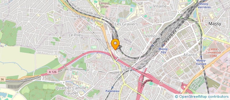 localisation de l'entreprise MONSIEUR MOHAMED TEISS à PALAISEAU