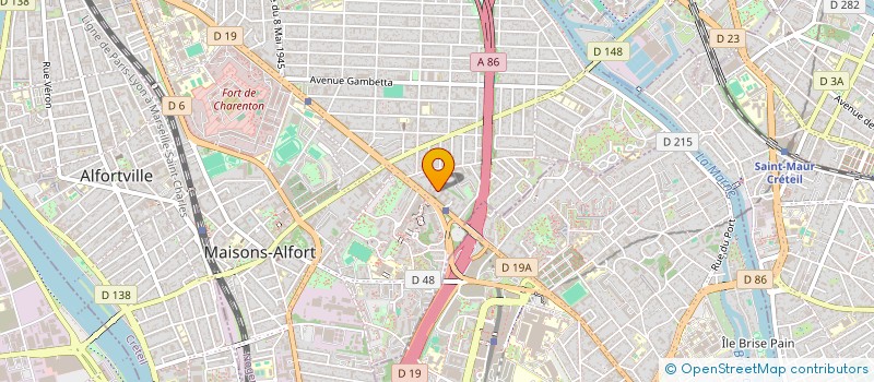 localisation de l'entreprise MONSIEUR MOHAMED TELIKO  MAISONS-ALFORT