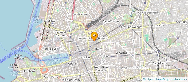localisation de l'entreprise MONSIEUR MOHAMED TELLAI  MARSEILLE