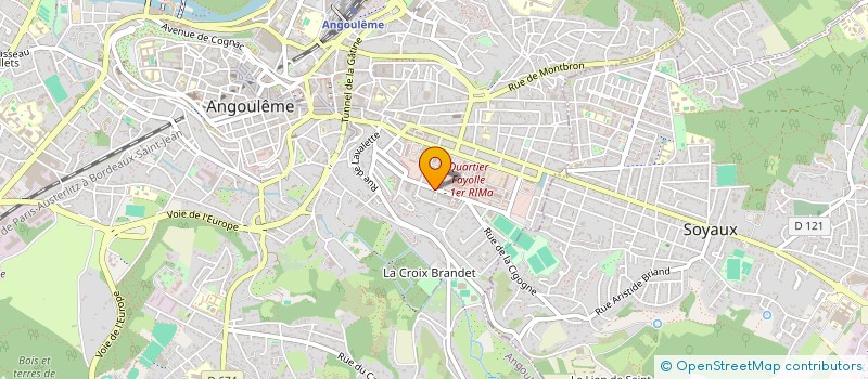 localisation de l'entreprise MONSIEUR MOHAMED TELLI à ANGOULEME