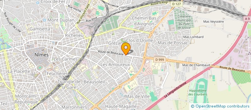 localisation de l'entreprise MONSIEUR MOHAMED TENNAH  NIMES