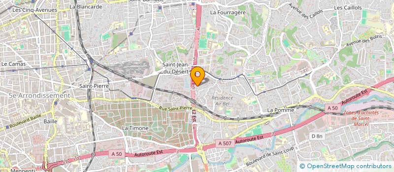 localisation de l'entreprise MONSIEUR MOHAMED TERFAIA à MARSEILLE