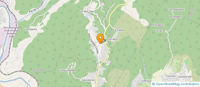 localisation de l'entreprise MONSIEUR MOHAMED TIAR DIT TAYEBI  LAVAL-PRADEL