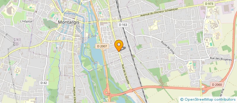 localisation de l'entreprise MONSIEUR MOHAMED TIGHEZZA à MONTARGIS