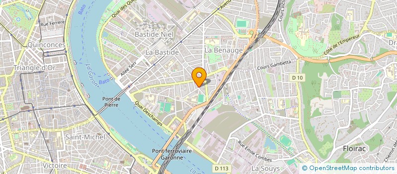 localisation de l'entreprise MONSIEUR MOHAMED TIGHREMT  BORDEAUX