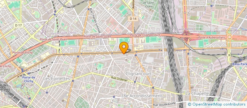 localisation de l'entreprise MONSIEUR MOHAMED TIR  PARIS