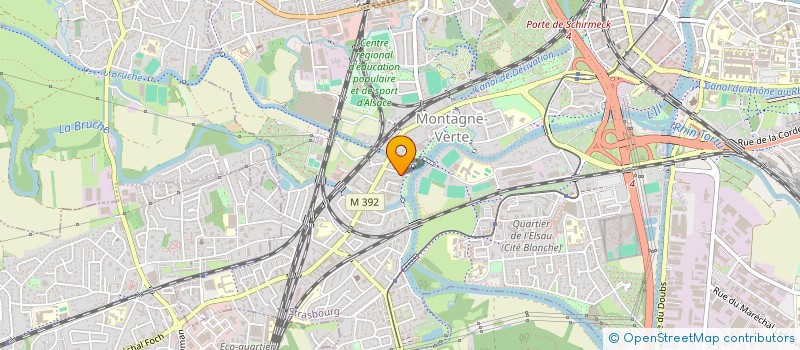localisation de l'entreprise MONSIEUR MOHAMED TIR à STRASBOURG