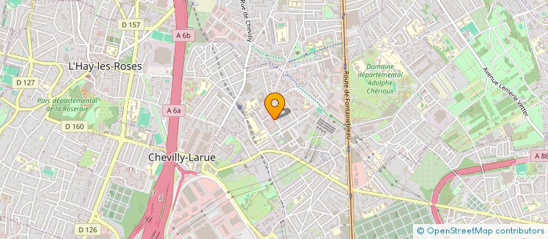 localisation de l'entreprise MONSIEUR MOHAMED TIZZAOUI  CHEVILLY-LARUE