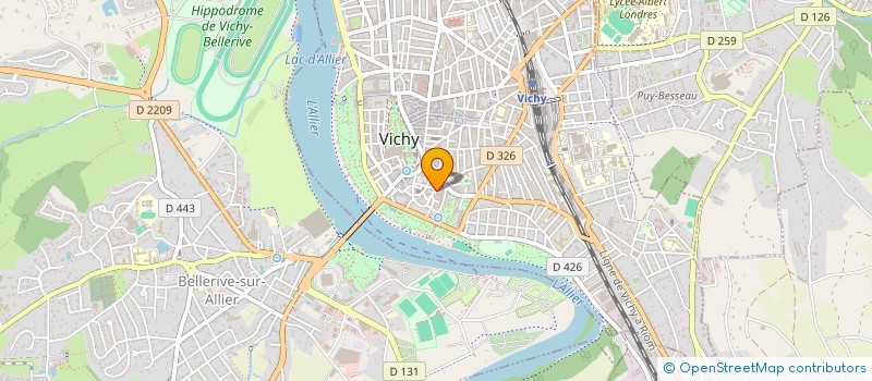 localisation de l'entreprise MONSIEUR MOHAMED TLEIJI à VICHY