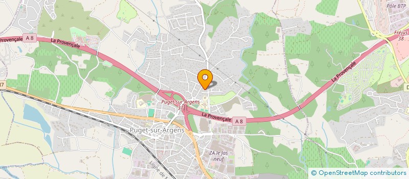 localisation de l'entreprise MONSIEUR MOHAMED TLEMSANI à PUGET-SUR-ARGENS