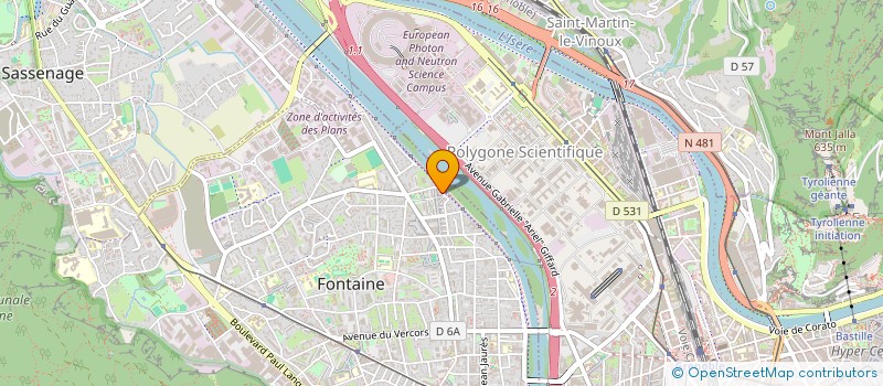 localisation de l'entreprise MONSIEUR MOHAMED TLIBA  FONTAINE