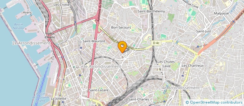 localisation de l'entreprise MONSIEUR MOHAMED TLILI à MARSEILLE