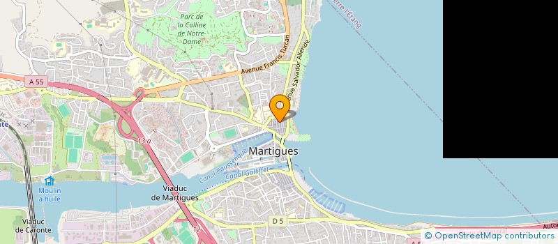 localisation de l'entreprise MONSIEUR MOHAMED TLILI  MARTIGUES