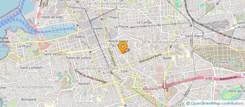 localisation de l'entreprise MONSIEUR MOHAMED TOUATI à MARSEILLE