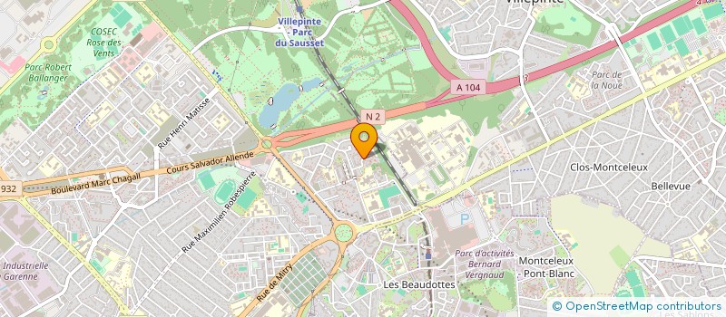 localisation de l'entreprise MONSIEUR MOHAMED TOUATI  AULNAY-SOUS-BOIS