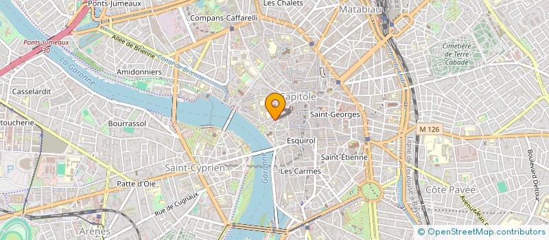 localisation de l'entreprise MONSIEUR MOHAMED TOUATI  TOULOUSE