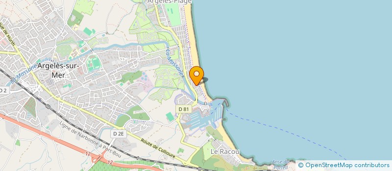 localisation de l'entreprise MONSIEUR MOHAMED TOUATI à ARGELES-SUR-MER