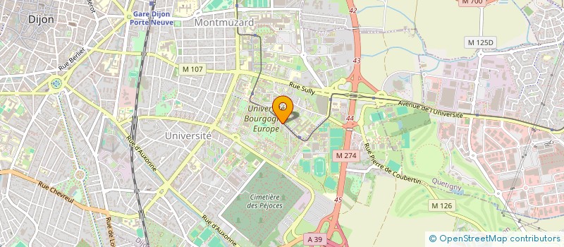 localisation de l'entreprise MONSIEUR MOHAMED TOUATI à DIJON
