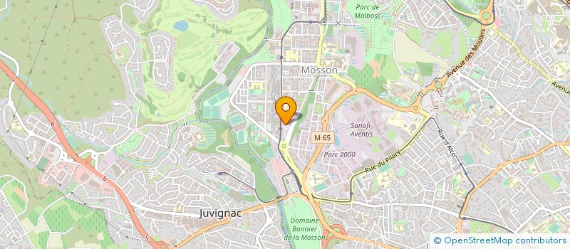 localisation de l'entreprise MONSIEUR MOHAMED TOUDANI TAHIRI à MONTPELLIER