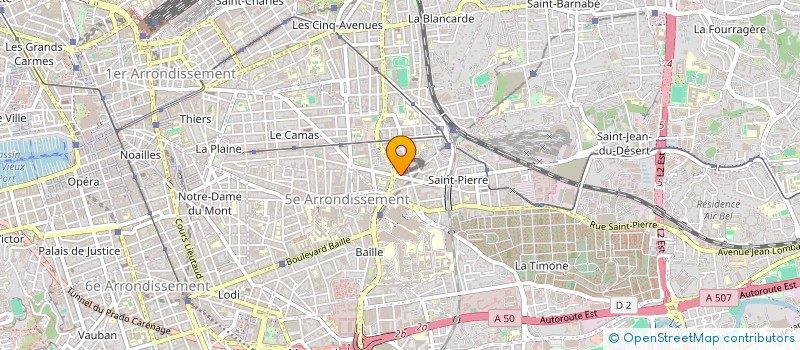 localisation de l'entreprise MONSIEUR MOHAMED TOUFIK YASSAD MOKHTARI à MARSEILLE