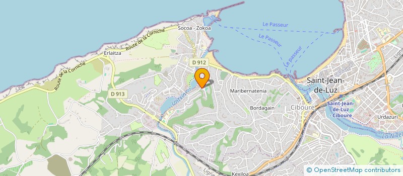 localisation de l'entreprise MONSIEUR MOHAMED TOUHAMI  CIBOURE