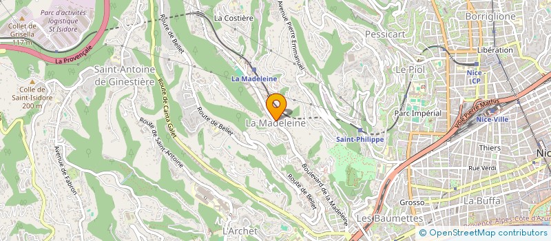 localisation de l'entreprise MONSIEUR MOHAMED TOUIL  NICE