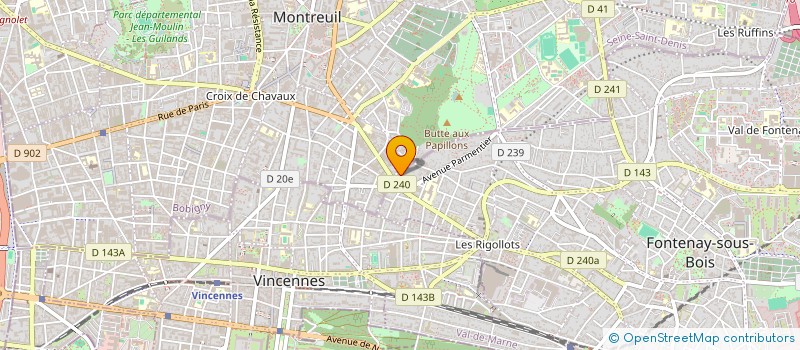 localisation de l'entreprise MONSIEUR MOHAMED TOUMI à FONTENAY-SOUS-BOIS