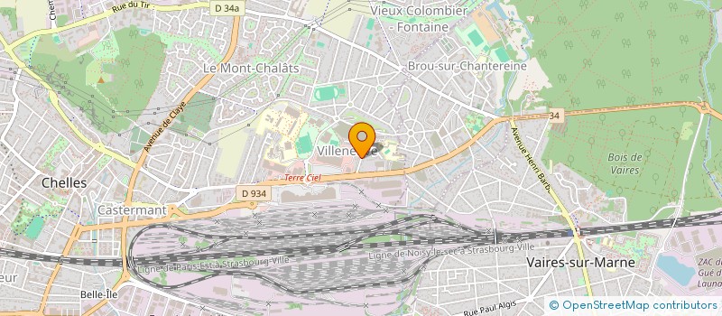 localisation de l'entreprise MONSIEUR MOHAMED TOUMI GHOUMA  CHELLES