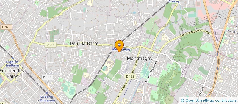 localisation de l'entreprise MONSIEUR MOHAMED TOUMIAT  MONTMAGNY