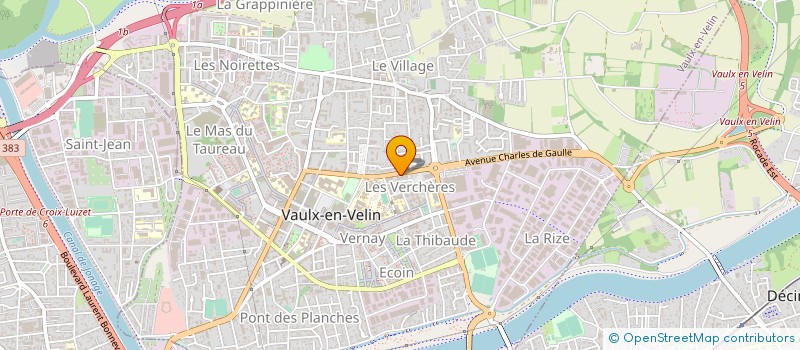 localisation de l'entreprise MONSIEUR MOHAMED TOUNEKTI  VAULX-EN-VELIN