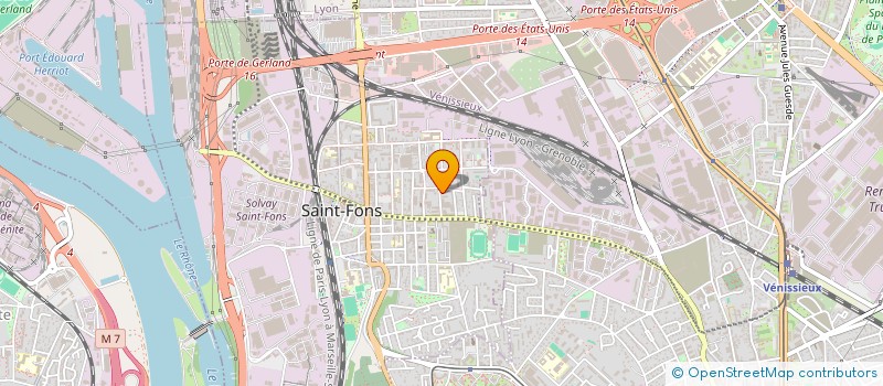 localisation de l'entreprise MONSIEUR MOHAMED TOUNSI  SAINT-FONS