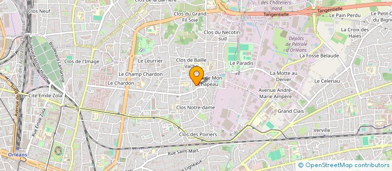 localisation de l'entreprise MONSIEUR MOHAMED TOURE à ORLEANS